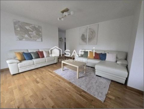 Plein pied de 90 m2 environ. 3 chambres avec garage et jardin clos