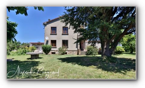 A vendre DOURGNE (81) - Maison de 158 m² avec 5 chambres - Double garage 195 m² - Terrain 3500 m² - Idéale famille ou artisan