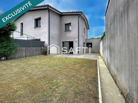 Maison récente T4 de 86 m2 avec garage et jardin