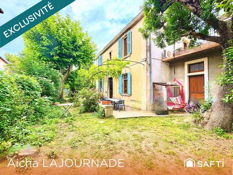 Maison de ville 145m2, 4 chambres et jardin!