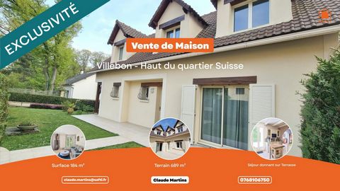 Maison Familiale - 7 pièces - Chambre au rdc - 185 m² - Grande Terrasse de plain-pied - sous-sol total