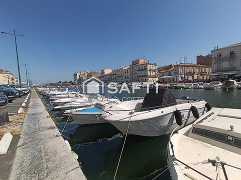 SÈTE (34200) – T4, LOGGIA, BALCON, PARKING PRIVATIF - VUE SUR LE CANAL