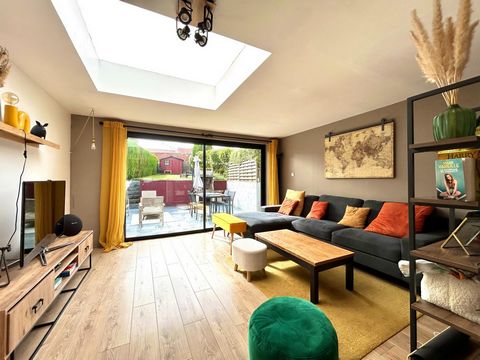 Maison 92 m² rénovée, 3 chambres, jardin
