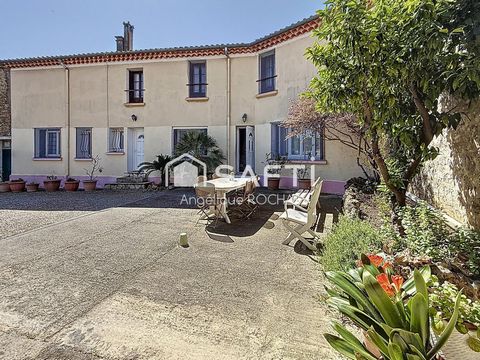 Grande Vigneronne avec 5 chambres un grand garage de + 100m2 et une piscine au centre de Magalas