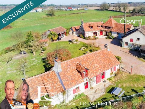 Maison de charme avec gîte et jardin paysagé – À 30 min du Mans, aux portes de la forêt de Bercé