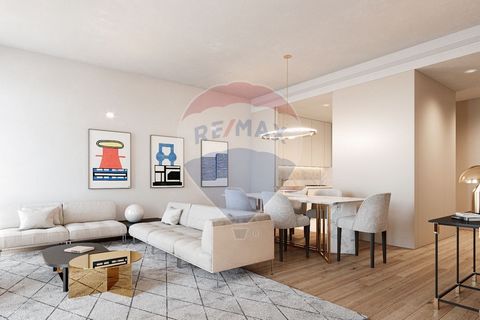 Description T2 – Floor 2 – Fraction C Fantastic T2, with a gross leasable area of 144m². The common room has about 31m² where the kitchen with 10.5m² was designed to be an integral part of the living room with sliding doors that can be open wrapping ...