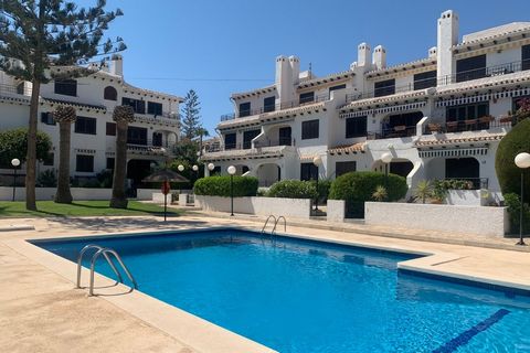 This first floor two bed one bath apartment located only a short stroll to the Cala Capitan beach. nbsp;You enter into the spacious lounge dining area that provides access to the good size balcony where you can enjoy the excellent views of the swimmi...