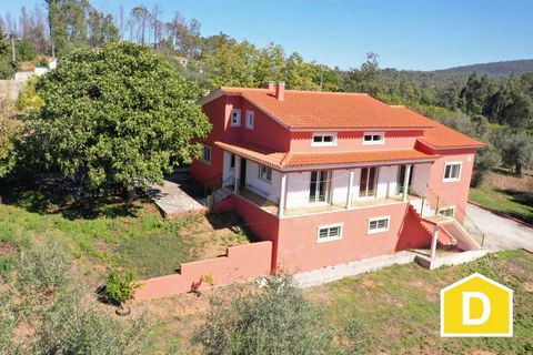 Well-situated 3-bedroom villa near Ansiao, Leiria This villa (built in 2011) is set on a plot of 1751 m2, there is a further 1 independent annex with a bathroom and a living room. The villa has 3 floors: Ground floor - Spacious tiled garage with stor...