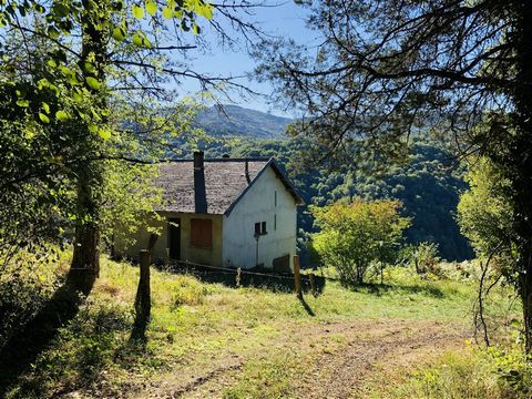 House built in 1972 in the town of Alos 09200 sold with 2Ha8 of land including 7000m² adjoining. This home requires interior fittings work, it is also necessary to provide connection to the water network and an independent installation for electricit...