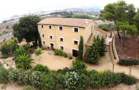 This Magnificent, 15 bedroom, Traditional Spanish Farmhouse in Ibi (one of only fifteen masias in the Vinalopo Valley] is located on a truly majestic 55.000m2 plot of land, incorporating a beautiful pine forest, fig, pomegranate, almond, grape vine, ...
