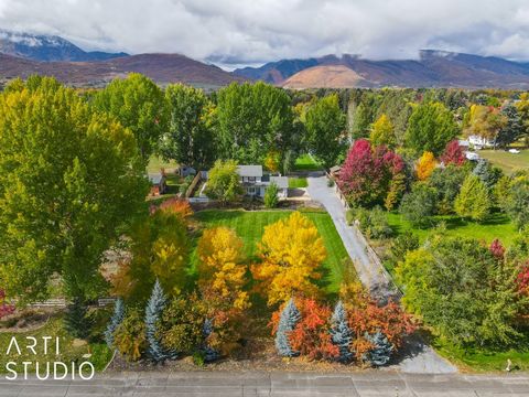If you're in the market for a home in a beautiful location, look no further than this beautiful home in Huntsville Town, Utah. With four bedrooms, two and a half bathrooms, and situated on a generous .75 acre lot, this home offers plenty of space for...