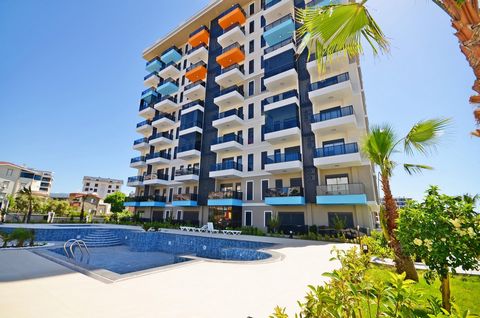 ALANYA/AVSALLAR A 900 METROS DEL MAR VISTA AL MAR APARTAMENTO 1+1 SIN AMUEBLAR Planta:7 - 57M2 1 Baño - 1 WC - 1 Balcón Al aire libre~Piscina cubierta Baño turco y sauna Fitness - Sala de juegos Canchas de tenis-baloncesto Parque Infantil y Pérgola G...