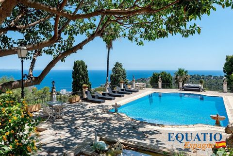 WUNDERSCHÖNE Villa mit einem UNGLAUBLICHEN Blick auf das Meer und die gesamte Bucht von Palma!! 11 komfortable Schlafzimmer mit Ankleideraum, 11 Badezimmer, 1 