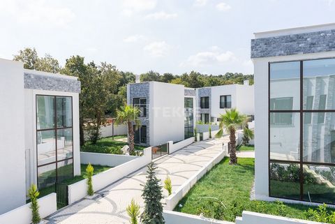 Villas avec Jardin et Piscine Dans une Région Tranquille à Istanbul Les villas sont situées sur la rive asiatique d'Istanbul, à Sile. La région se distingue par ses beautés naturelles, ses plages et ses structures historiques. Les côtes de Sile et d'...