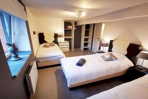 L'Atelier is located in the centre of the village of Houyet and offers accommodation for 5 people and 1 baby in a comfortable atmosphere. Enjoy the beautiful forests and the soothing calm of walks along the Lesse! The house can comfortably accommodat...