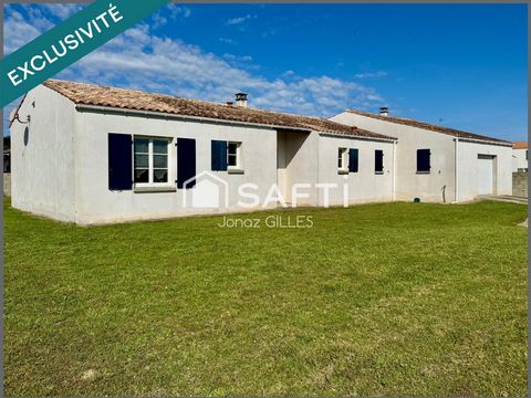 Maison 3 chambres avec beau terrain