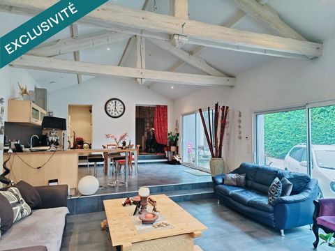 Un véritable cocon de convivialité au cœur d'Oyonnax avec atelier ou loft