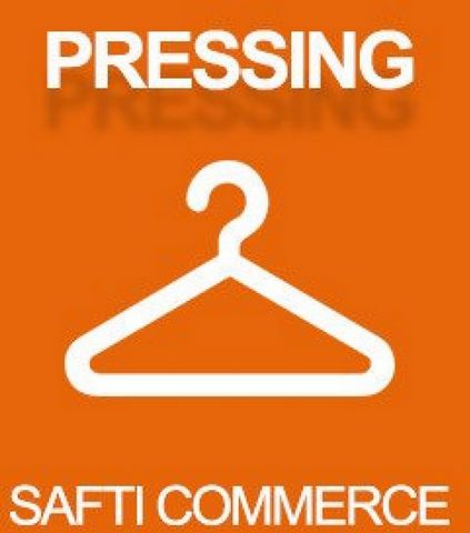 Pressing à vendre (murs et fond)