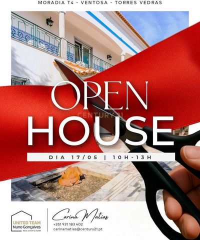 OPEN HOUSE SÁBADO, 17 DE MAIO, DAS 10H ÀS 13H Se procura uma moradia acolhedora, espaçosa e com total privacidade, esta é a oportunidade perfeita! Esta encantadora moradia isolada, de arquitetura tradicional, está situada numa zona tranquila e oferec...