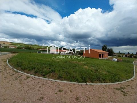 Terrain à construire sur les hauteurs d'Artonne - 986 m² dans petit lotissement