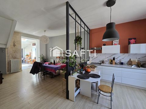 MAISON 3 CHAMBRES, BUREAU, GARAGE, JARDIN PROCHE DU CENTRE VILLE !