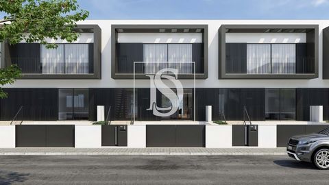 3 bedroom townhouse, with great finishes and in a quiet and quiet area 5 minutes from the center of Braga, with transport at the door. House, with the possibility of choosing the finishes. In the basement: - Garage for 3 cars with automatic gate; -La...