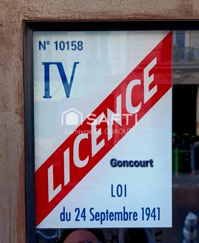 Etablissement LICENCE longue vitrine et insonorisé