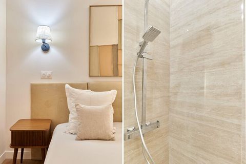 Elegant apartment located in a quiet, typically Parisian neighborhood. Nearby you’ll find cafés, local shops, markets, and public transport for easy access to all of Paris. A pleasant and practical setting for a comfortable, authentic stay, just step...