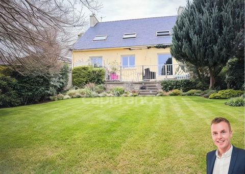 Dpt Finistère (29), à vendre QUIMPER maison T6 de 175 m² habitable - sous-sol intégrale Terrasse - Jardin