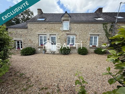 LONGERE DE CARACTERE DE 138 M2 EN CAMPAGNE DE LOCMINE SUR TERRAIN DE 1240 M2