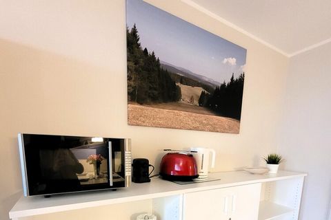 Nestled in the heart of Winterberg, this inviting apartment offers the perfect base for your next alpine adventure. Ideally suited for couples or small families, the apartment combines comfort, style, and convenience—just moments away from ski lifts,...