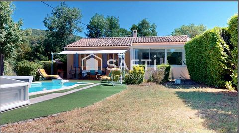 Belle maison de plain-pied sur magnifique terrain arboré