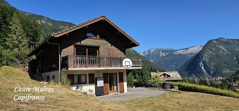 Chalet à vendre 8 pièces avec appartement indépendant - LES CLEFS (74230)