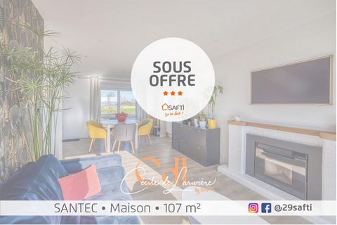 Belle maison à Santec avec vue à perte d'horizon, beaux volumes et dépendance en plus !