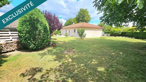Maison de plain-pied 95 m² – Terrain 1000 m² – Peyrieu (01300)