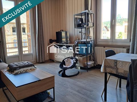 Situé au cœur de Morteau cet appartement lumineux de 50m2 idéal pour un premier investissement 137.000€