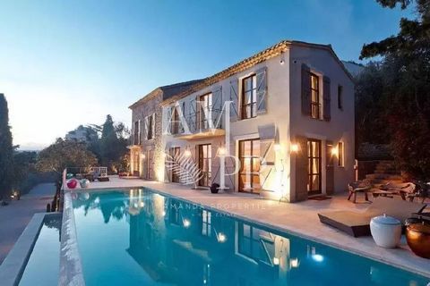 Villa en pierres moderne