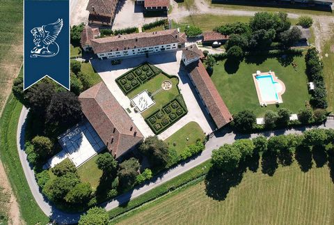 In Northern Italy's Friuli Venezia Giulia region, in the province of Pordenone, there is this stunning villa for sale surrounded by DOC Prosecco vineyards. The prestigious complex is divided into several buildings, but it is the beautiful main v...