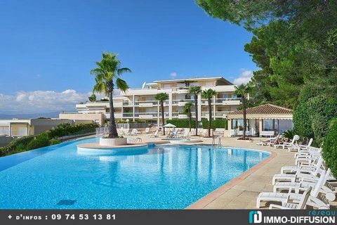 Mandate N°FRP152619: SUR HAUTES DE CANNES, T1 approximately 35 m2 including 1 room(s) - 1 bed-rooms - Garden: 45 m2, Sight: Verdure. Built in 1993 - Annex equipment: Garden, Terrace, digicode, double glazing, lift, swimming pool, - heating: electric ...