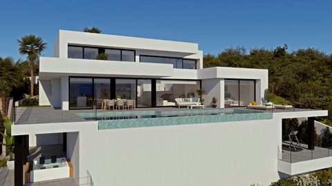 Villa La Isla, moderne luxe villa te koop Cumbre del Sol, Benitachell (Costa Blanca, Alicante).Uitstekende ligging, spectaculaire zeezichten, 4 slaapkamers, 5 badkamers en uitstekende kwaliteiten