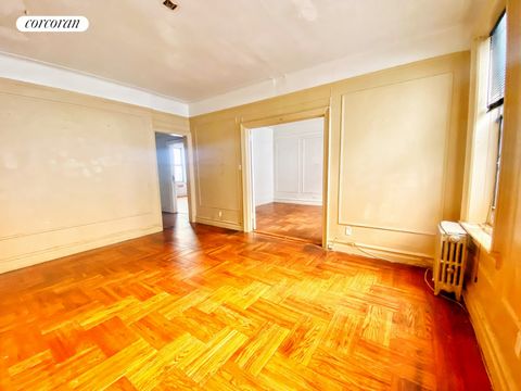 Welcome to your new home in the heart of Crown Heights; in the historic sub-section called Weeksville. This unit has tons of potential; with close to 800 sqft; this 2 bedroom is located on the top floor of this 40 unit Cooperative. This unit has not ...