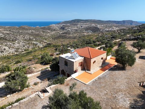 Resting on a 5,800 sqm plot comprising five terraces planted with olive trees, this charming 137 sqm villa offers an exquisite combination of captivating sea views and privacy amidst an exquisite and truly Greek landscape on the island of Karpathos. ...