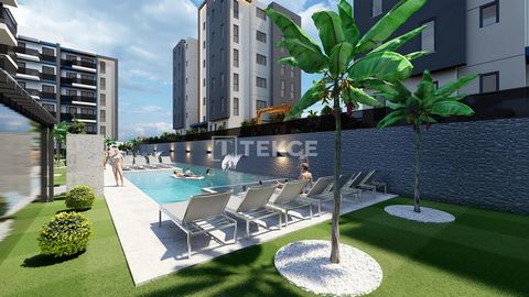 Appartements chics dans un complexe avec piscine et parking à Antalya Kepez Les appartements à vendre sont situés dans le quartier Fevzi Çakmak d'Antalya. Le quartier de Kepez gagne en valeur grâce à ses nouveaux projets et investissements. Le quarti...