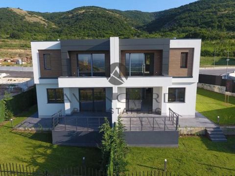 of.9979 We offer you a MODERN HOME at the foot of the Rhodope Mountains, the village of Markovo. House in CONTEMPORARY style with sewerage, drinking and return water, illuminated asphalt streets and sidewalks, gorgeous yard, garage and parking space....