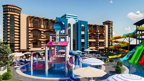 Aqua La Cascata all apartments have sea views. Hotel style resort all options 1 bedroom apartments, comprising of  kitchenette area, lounge leading to private balcony. 1 full bedroom and fully fitted bathroom. Few minutes walk from Port Ghalib, Marsa...