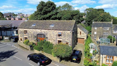 A stunning barn conversion which has been sympathetically restored with exacting attention to detail resulting in spacious four bedroom accommodation displaying a wealth of charm and character; situated central to a delightful village on the edge of ...