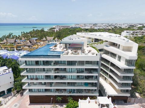 This exclusive development in Playa del Carmen offers 82 apartments distributed over 6 floors, designed for those looking for a sophisticated beachfront lifestyle. Located in one of the most desirable areas of Playa del Carmen, one block from the bea...