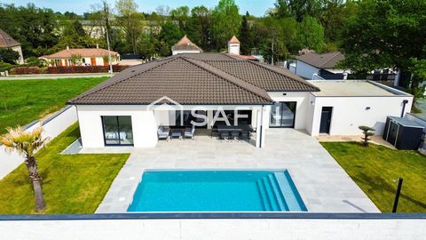 Maison Contemporaine d'Exception 137 m² - Piscine, double garage & Jardin Privatif à Bergerac – Secteur recherché