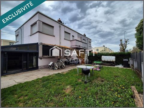 Maison mitoyenne 98m2 terrain de 226m2 plein Sud