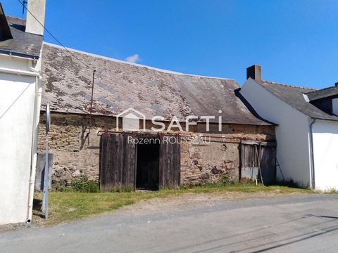 Grange en pierre à rénover avec terrain